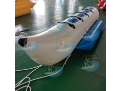 анти-0 . 9 мм ПВХ брезент Пользовательские сделал двойной трубы банан для 8 пассажиров
