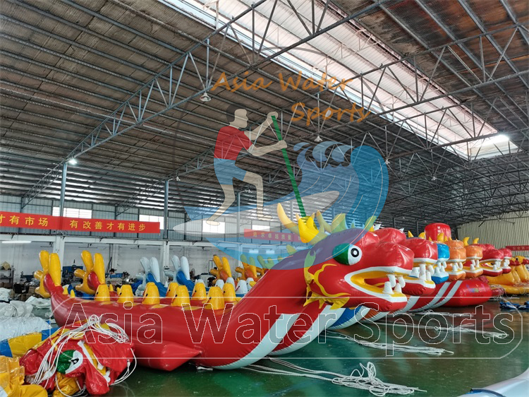 Inflatable Dragon Boat Banana Boat Towable Ski Tubes 